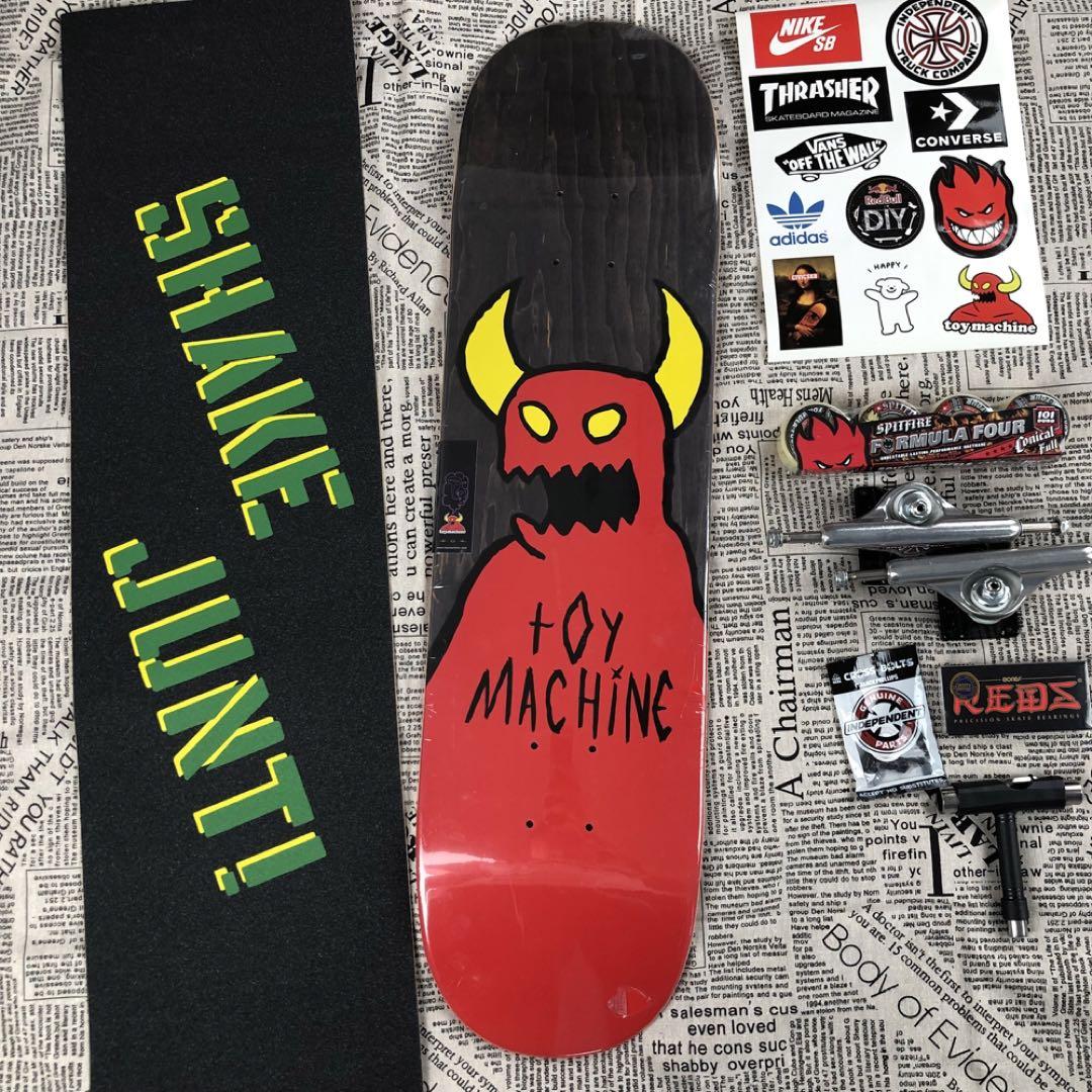 スケートボード デッキデッキ セット 8.0 Toy Machine Toy Machine】スケボー デッキデッキ セット 8.0 - メルカリ