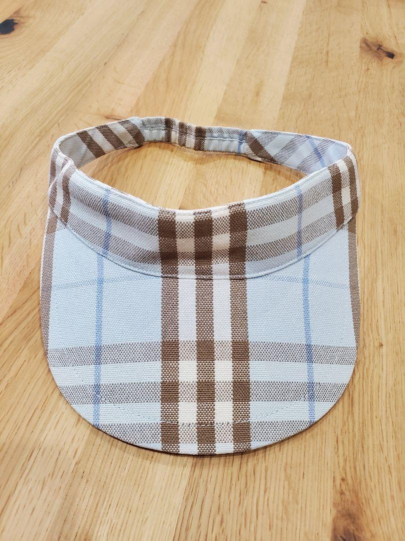 Burberry バイザー チェック柄 - メルカリ