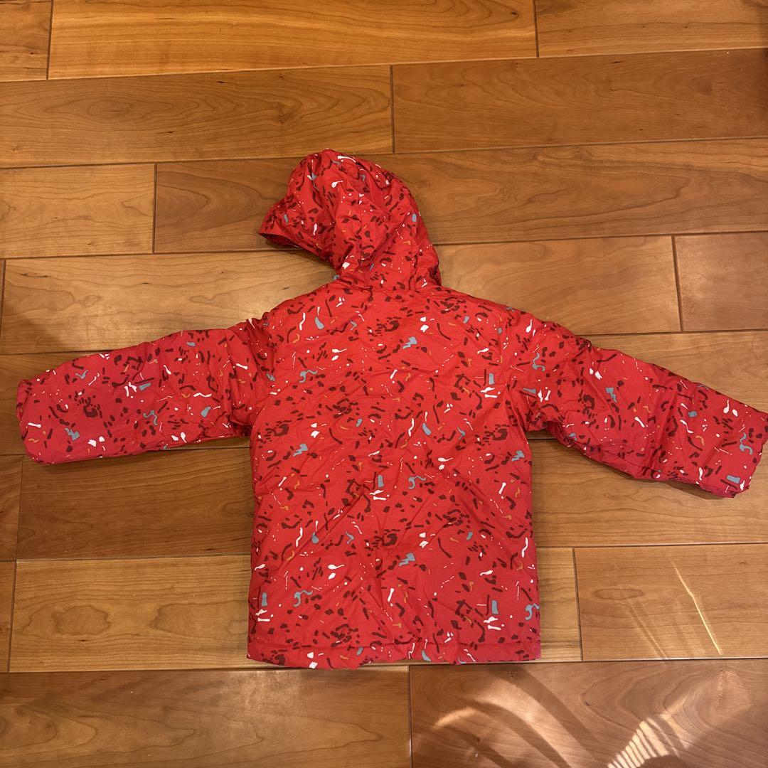 Columbia 子ども用 スキーウェアセット レッド　XS