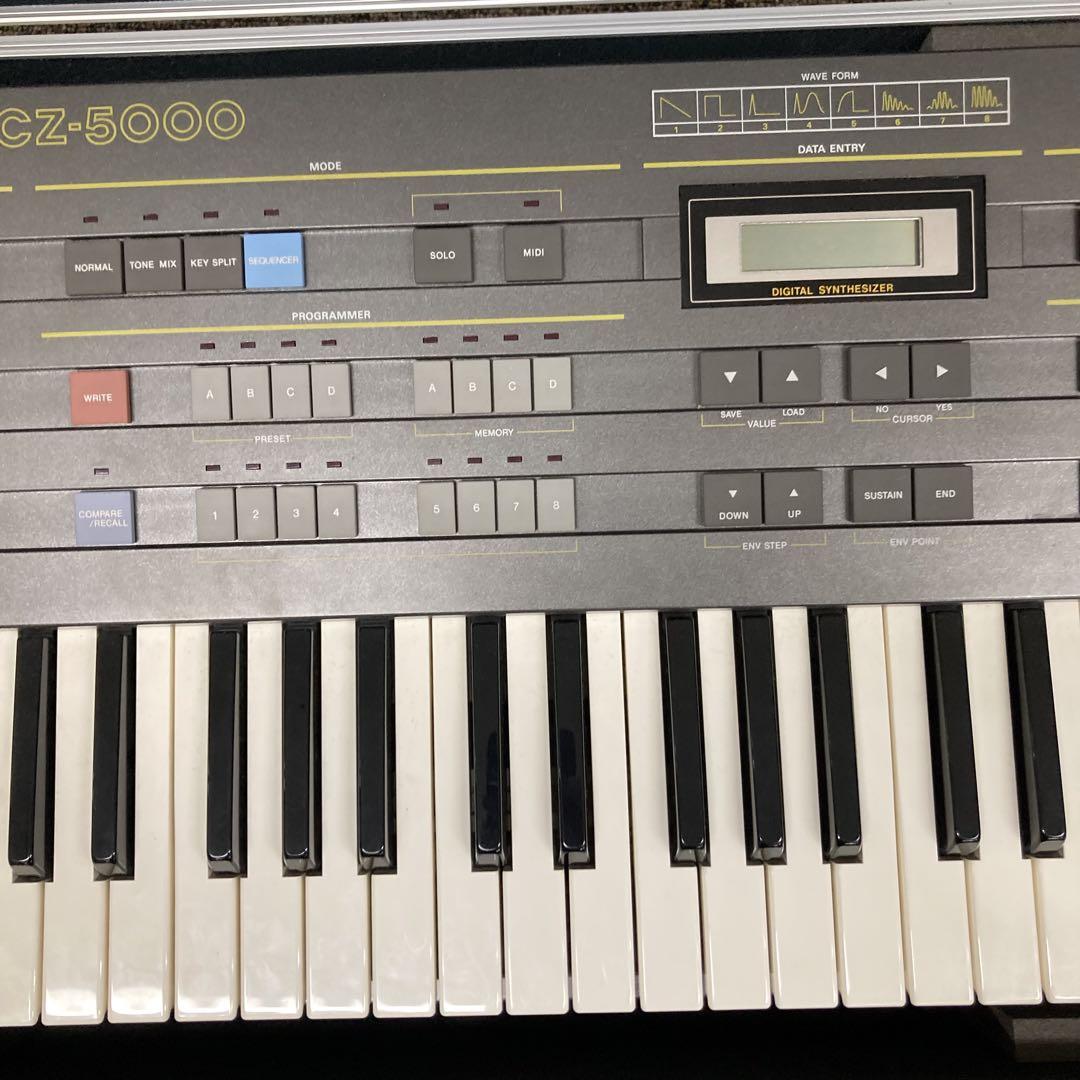 【箱付き】CASIO CZ-5000 デジタルシンセサイザー 動作確認済