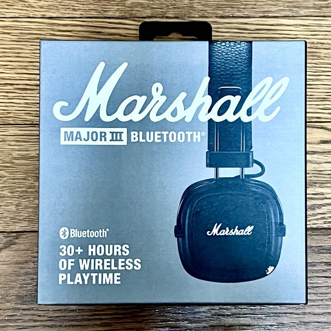 【新品】 ,Marshall MAJOR III BLUETOOTH ブラック