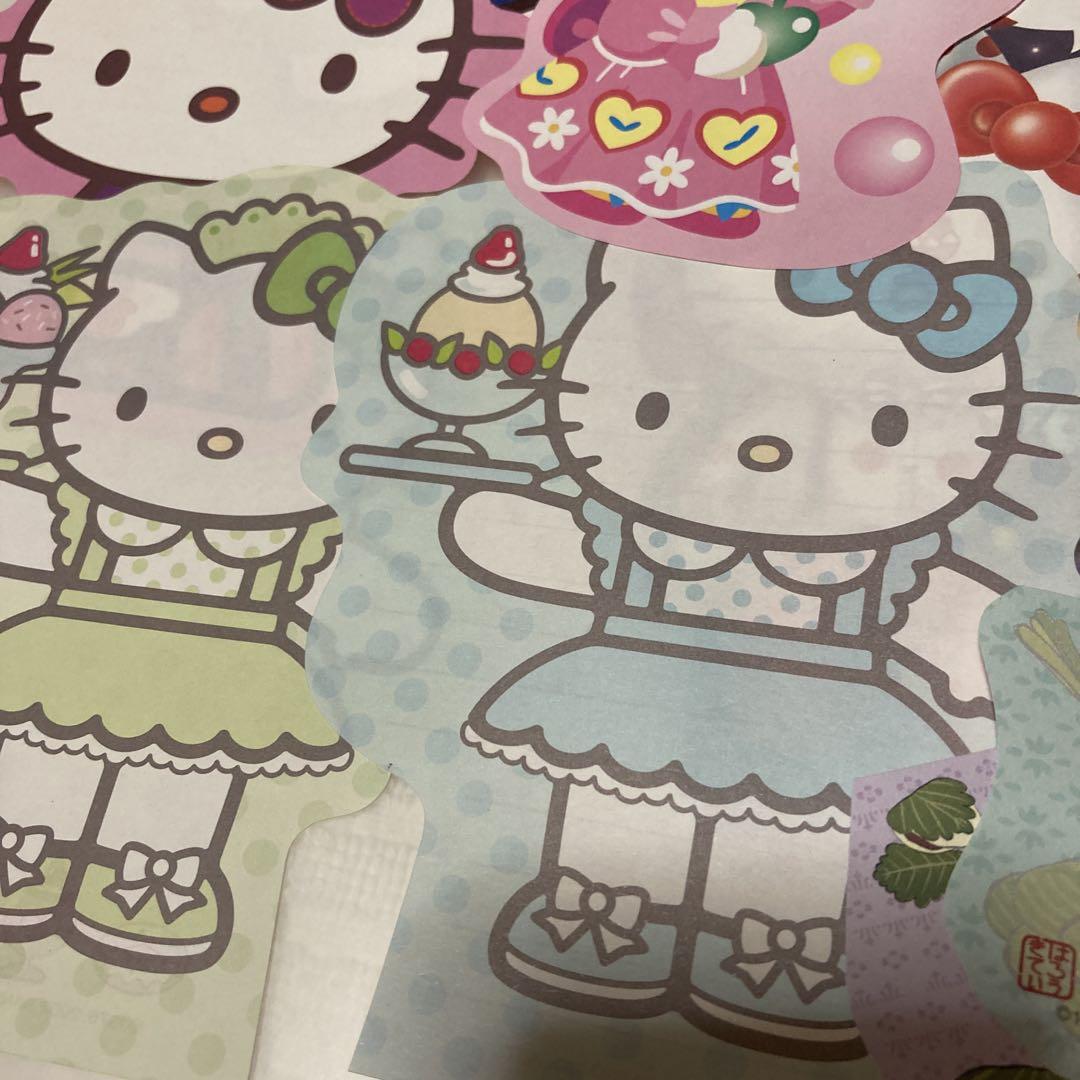 ❤*中様 使い残り♡ハローキティ ダイカットメモ 使い残り‪♡ハローキティ ダイカットお面メモ - メルカリ‬
