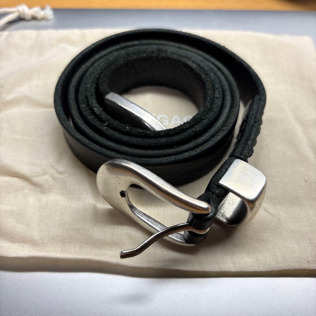 our legacy 2cm belt black 正規品