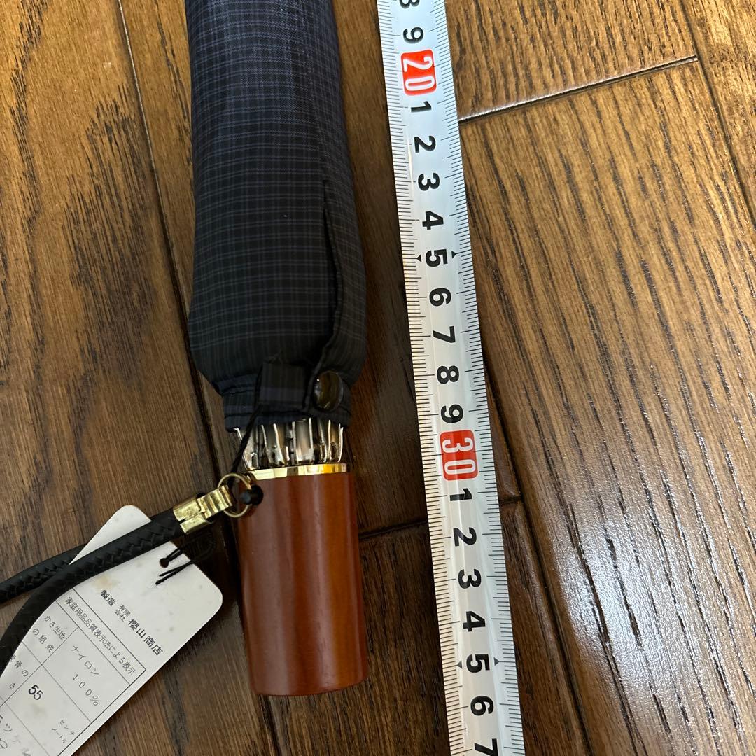紳士用　折りたたみ傘　新品　日本製　お値下げしました 小物