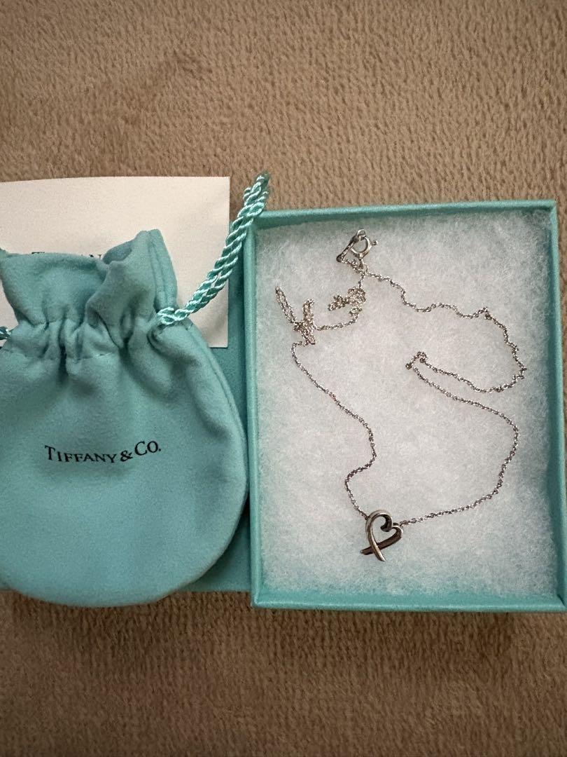 Tiffany & Co. シルバーハートネックレス