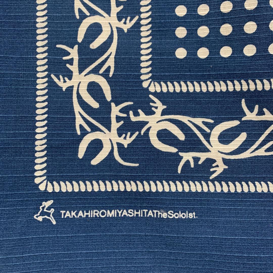 美品☆TAKAHIROMIYASHITATheSoloist バンダナ柄風呂敷