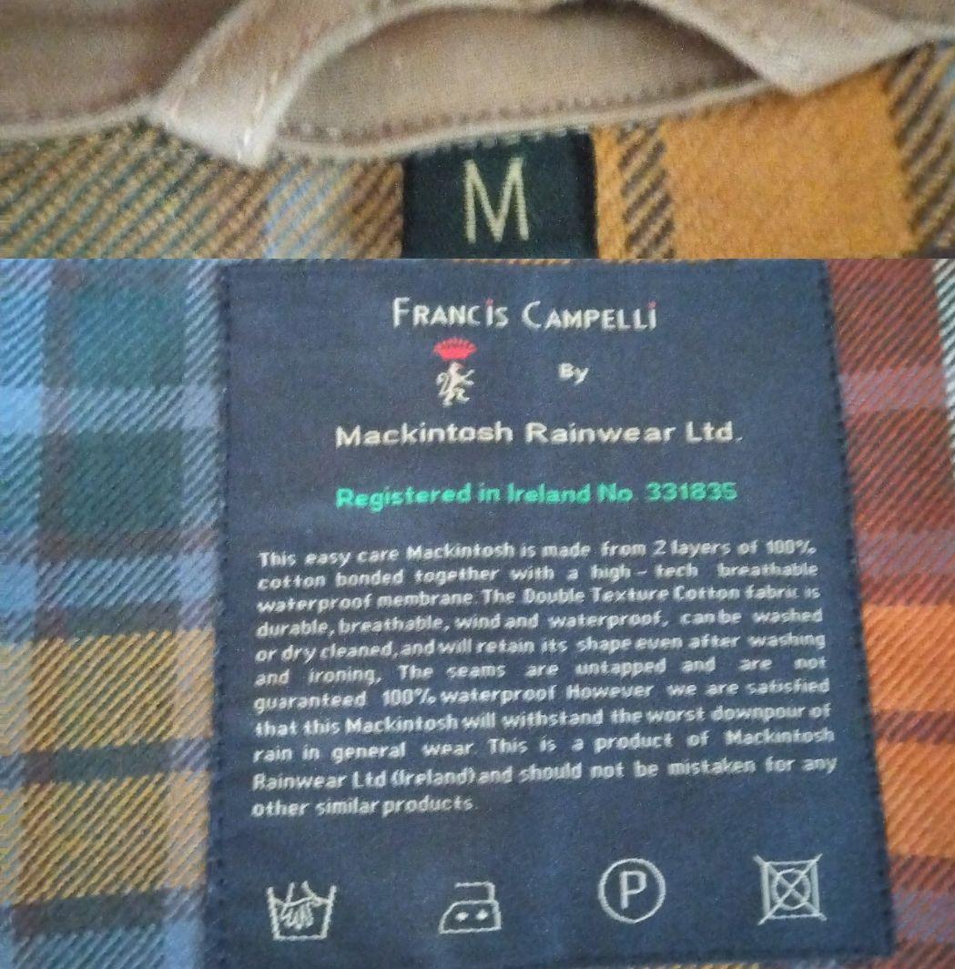 10%OFF Machintosh Coat by Francis Campelli 希少 5D3pi-m12236128164 お買い得新品