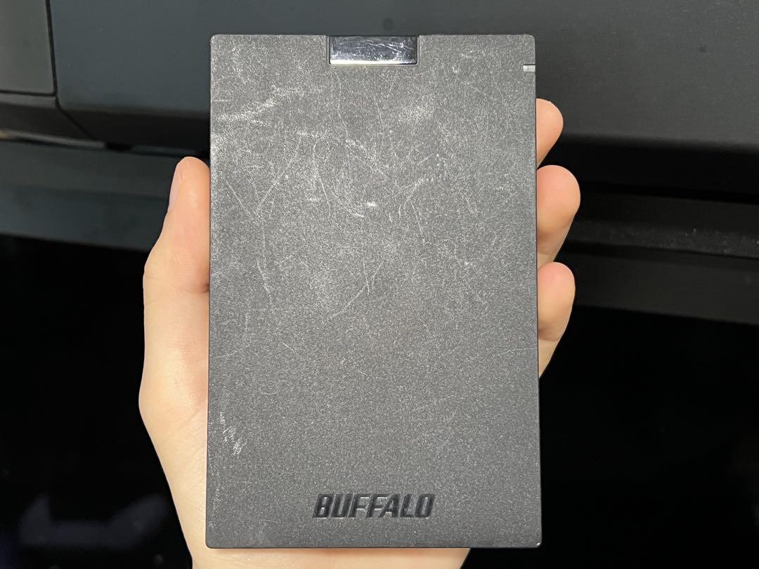 BUFFALO バッファロー 1TB 480GB 外付けSSD 2台セット