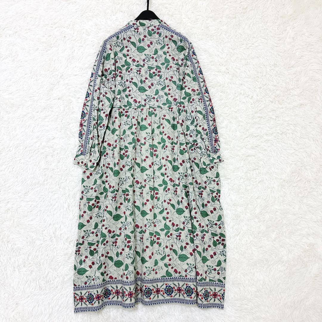 タグ付き✨　完売品✨　マーブルシュッド　ピンタックワンピース　ラズベリー　F