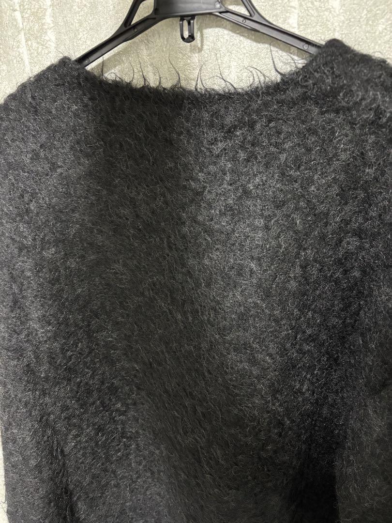 yoke loosed mohair cardigan カーディガン　size3
