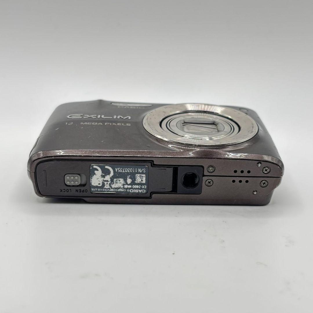 CASIO EXILIM EX-Z400 ブラウン 新品バッテリー付 - メルカリ