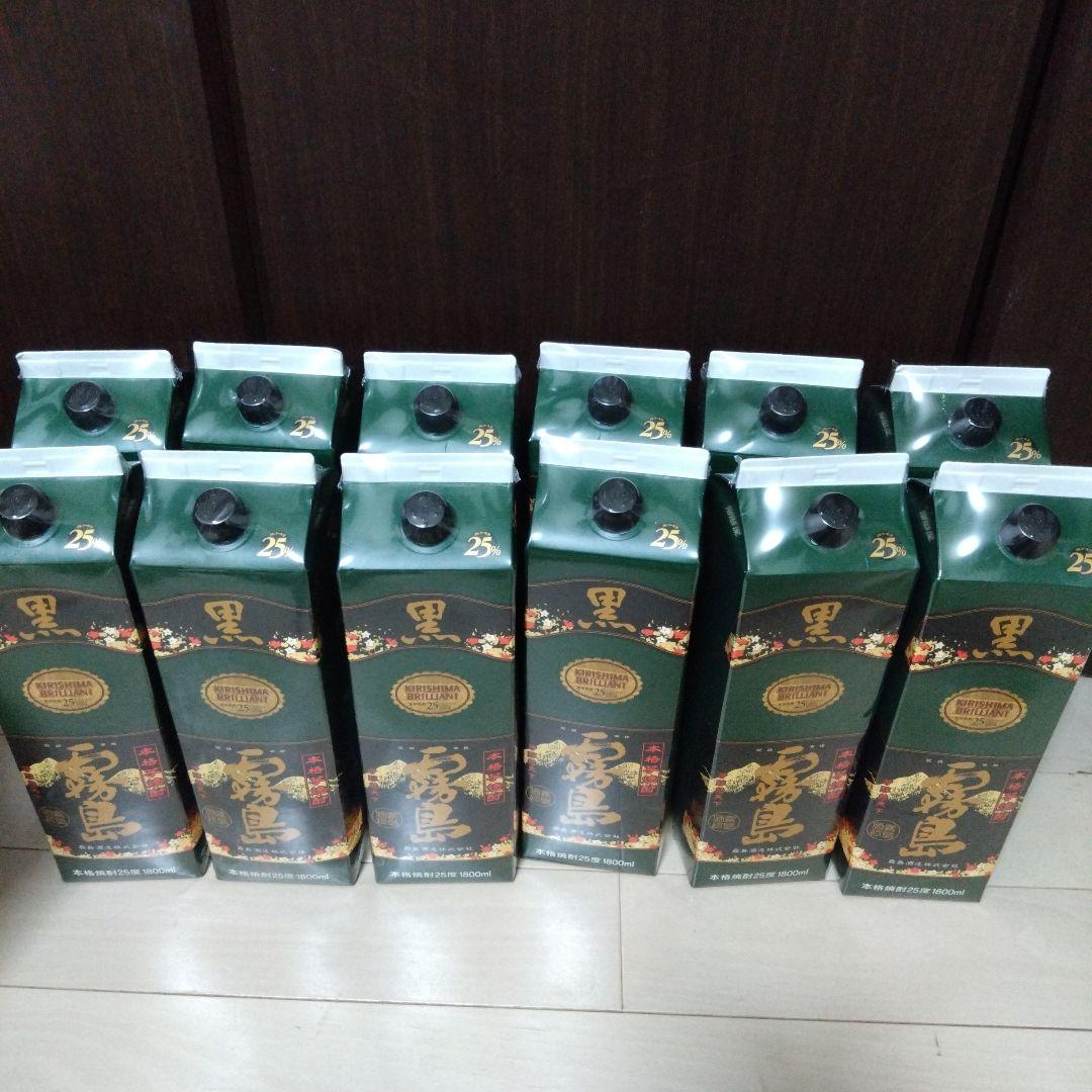 黒霧島　焼酎　25% 12本セット焼酎