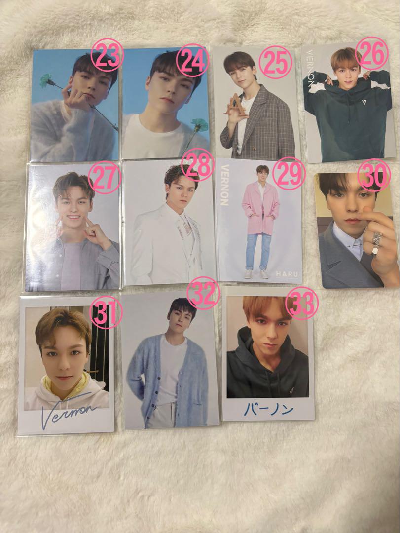 SEVENTEEN バーノン トレカ 36枚セットバラ売り可 - メルカリ