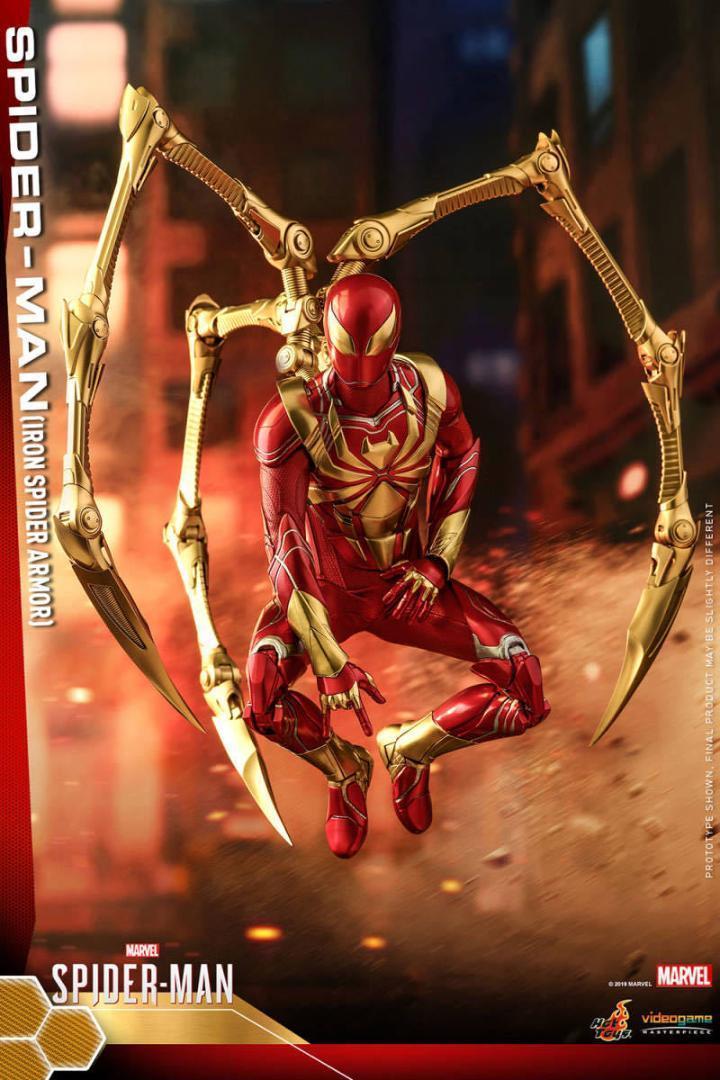 ホットトイズ 1/6 アイアン・スパイダー・アーマー・スーツ版 VGM38