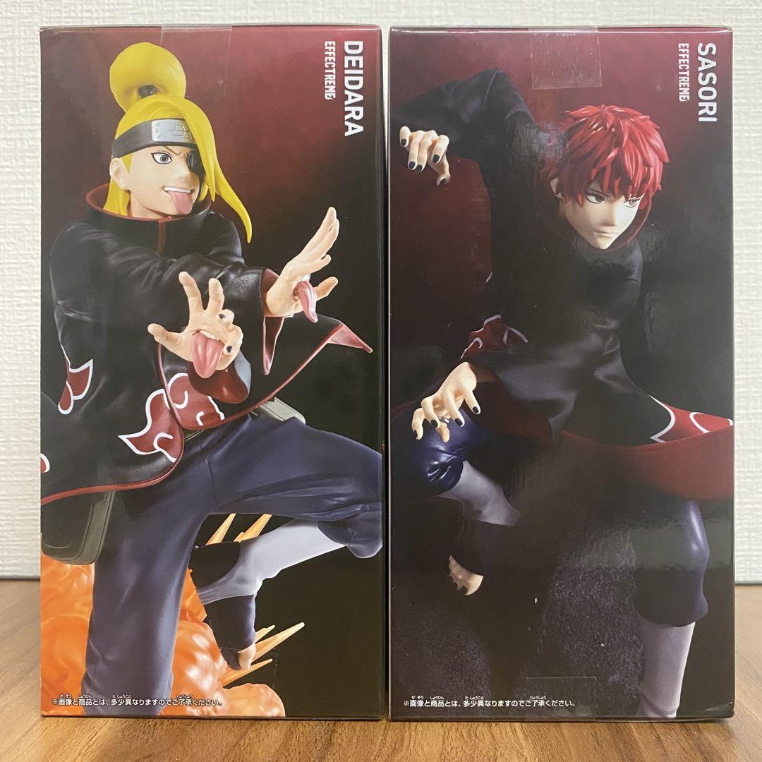 ナルト サソリ デイダラ フィギュア エフェクトリーム 2点 新品