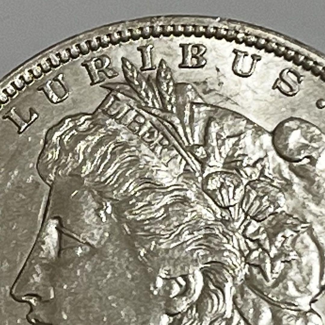 1885 年アメリカ　モルガンドル銀貨 アメリカ 1885年 1ドル銀貨 モルガンダラー（未使用