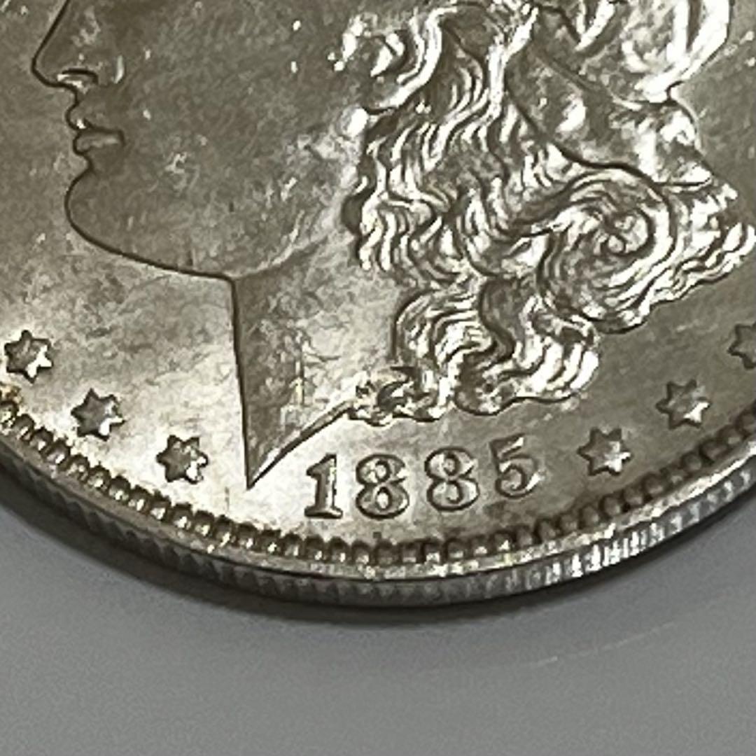 1885 年アメリカ　モルガンドル銀貨 1885年 モルガンダラー 銀貨 1ドル シルバー コイン モルガン