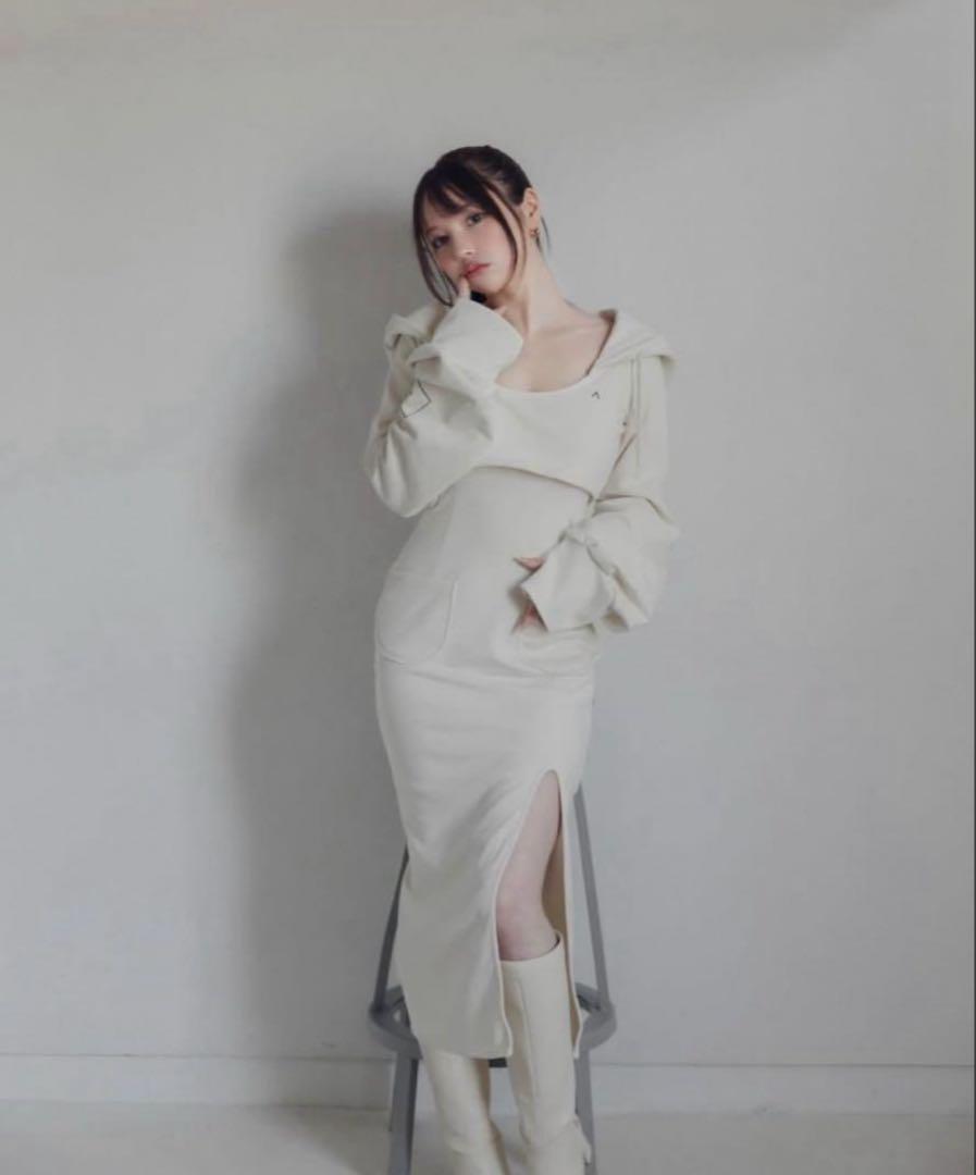 新品未使用 ANDMARY Nora slit dress