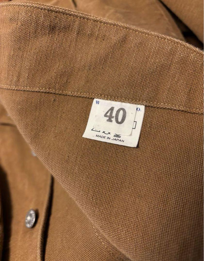 warehouse ダックジャケット　40 L