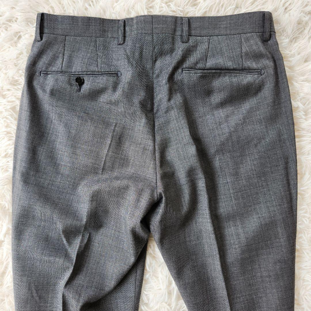 【ストレッチ】ORIHICA　スーツ　セットアップ　3ピース　保存袋付　L