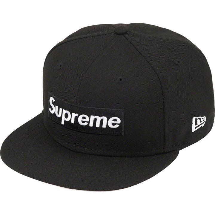 送料込‼︎Money Box Logo New Era® Black 7-5/8 - メルカリ 定番から最新購入 Box Money supreme Logo 新品未使用品 黒 Era New キャップ