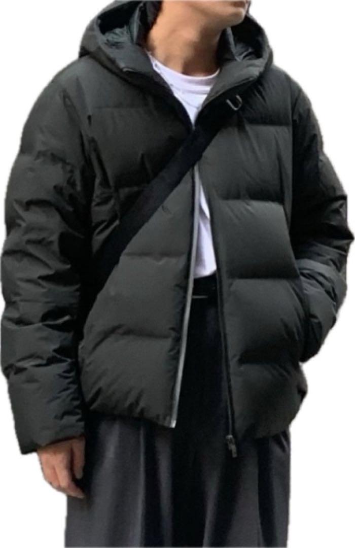 UNIQLO ユニクロ　シームレスダウンパーカ　黒　L
