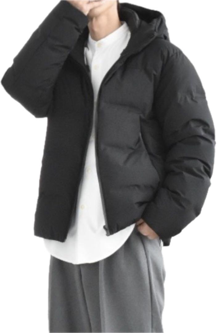 UNIQLO ユニクロ　シームレスダウンパーカ　黒　L