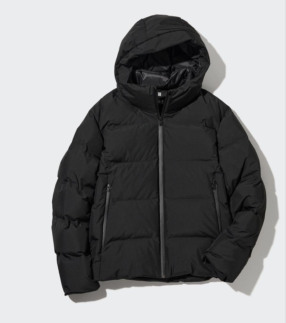 UNIQLO ユニクロ　シームレスダウンパーカ　黒　L