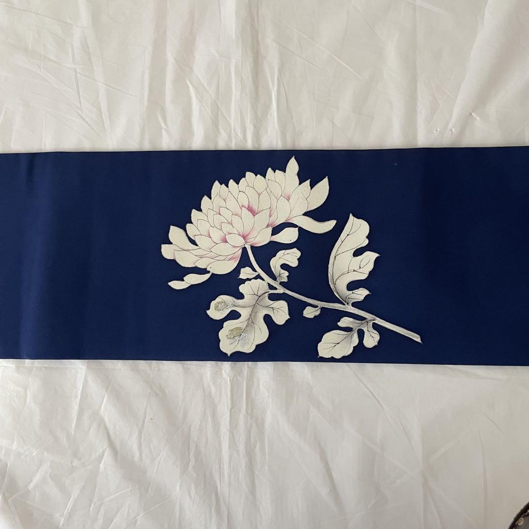 名古屋帯　総刺繍　菊柄　009