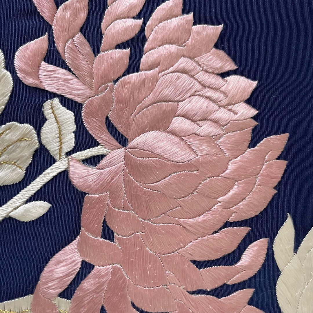 名古屋帯　総刺繍　菊柄　009