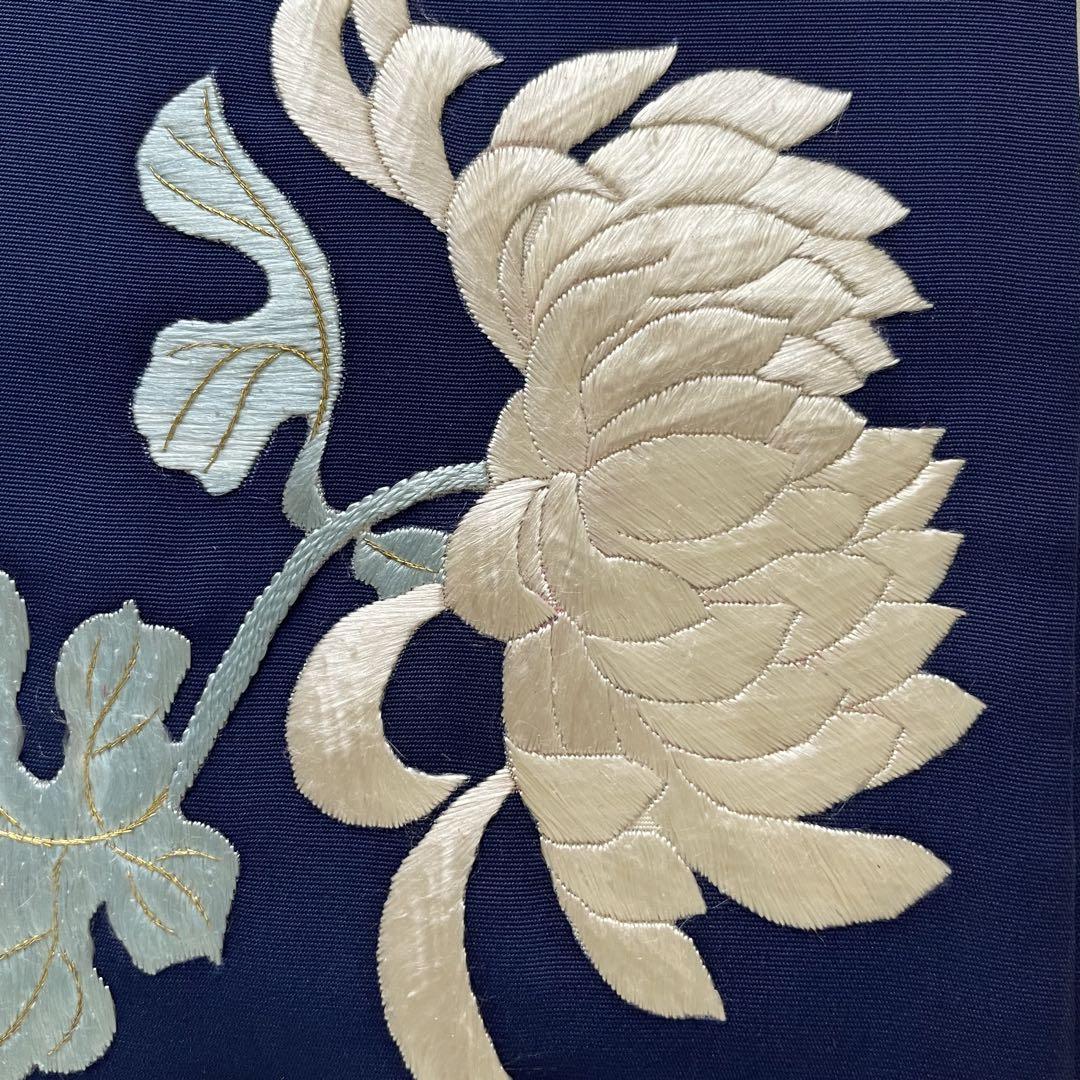 名古屋帯　総刺繍　菊柄　009