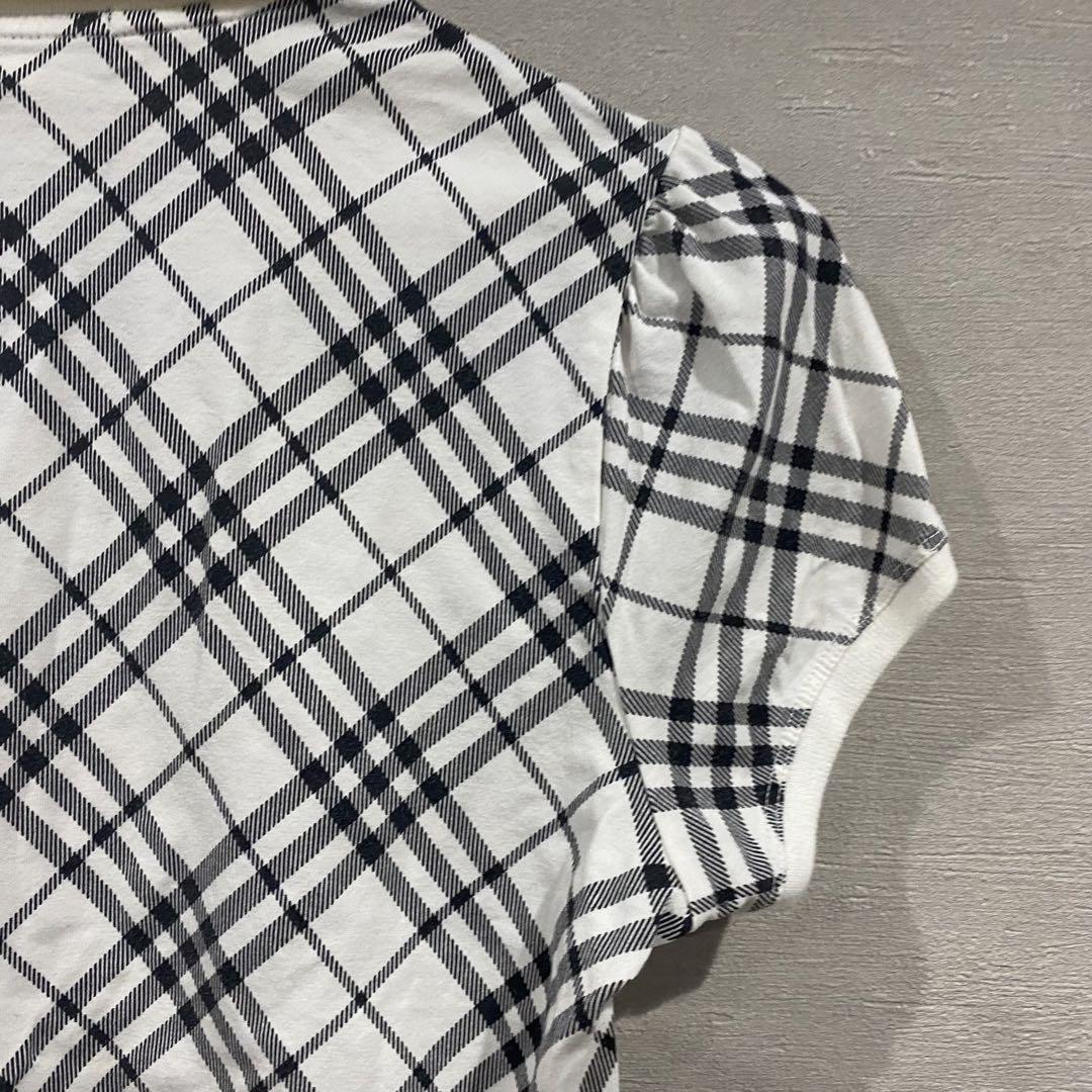 BURBERRY BLUE LABEL ポロシャツ チェック柄