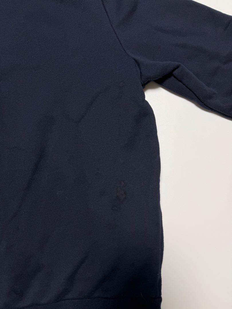 Fred Perry ネイビー ハーフジップ トレーナー