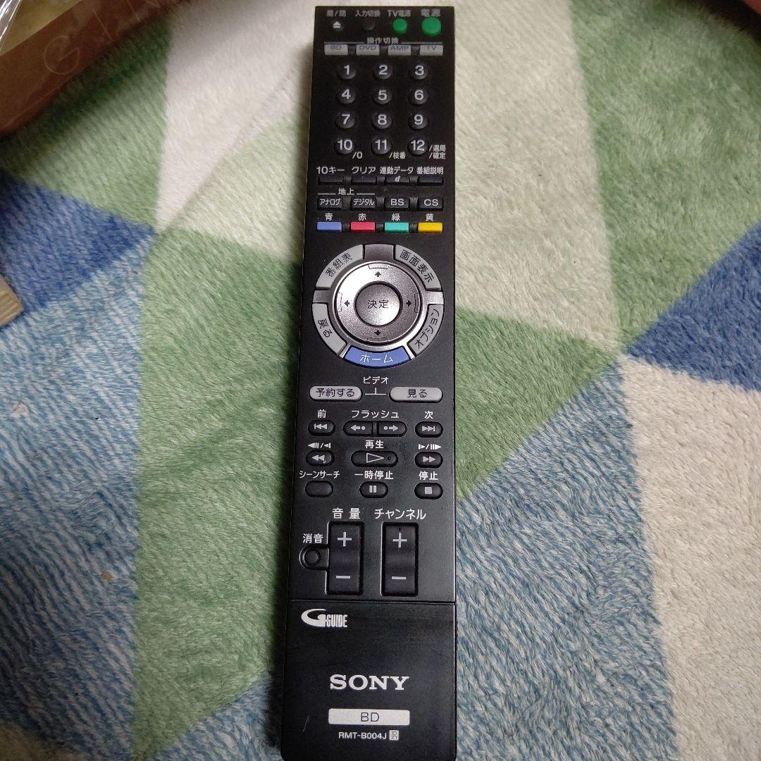 SONY RMT-B004J BDレコーダーリモコン 中古
