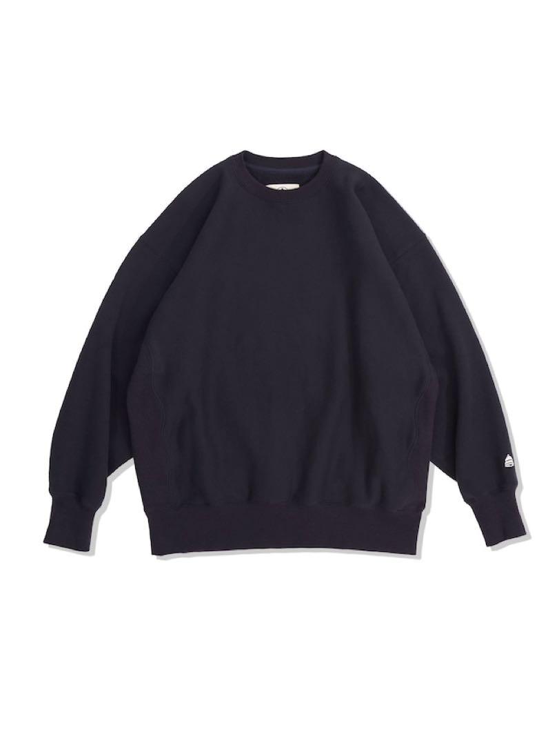 BELL STAMP WEAR RIVER WAVE SWEAT【NAVY】