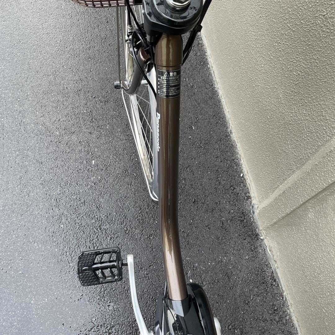 パナソニック電動アシスト自転車26インチブラウン