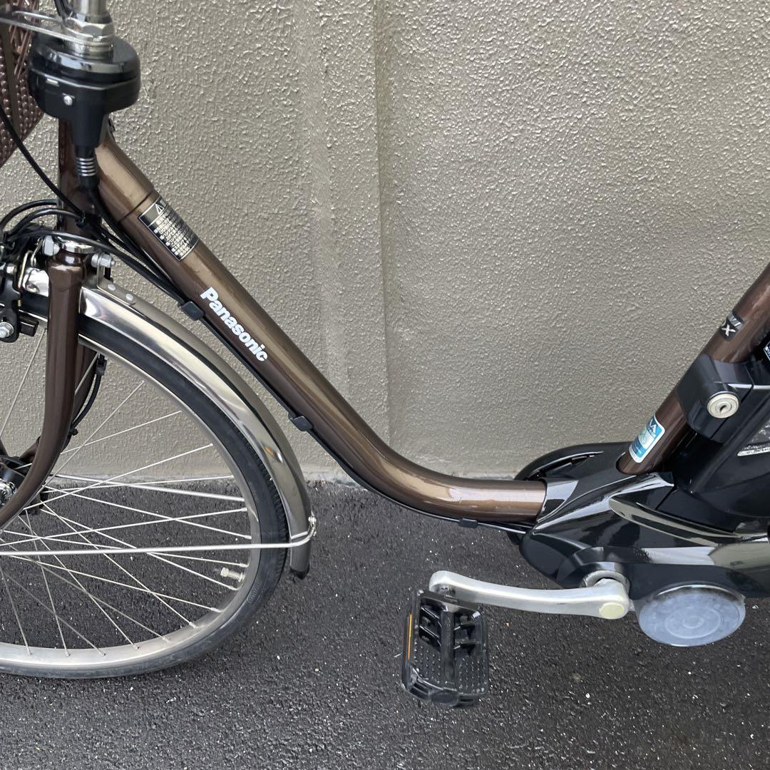 パナソニック電動アシスト自転車26インチブラウン