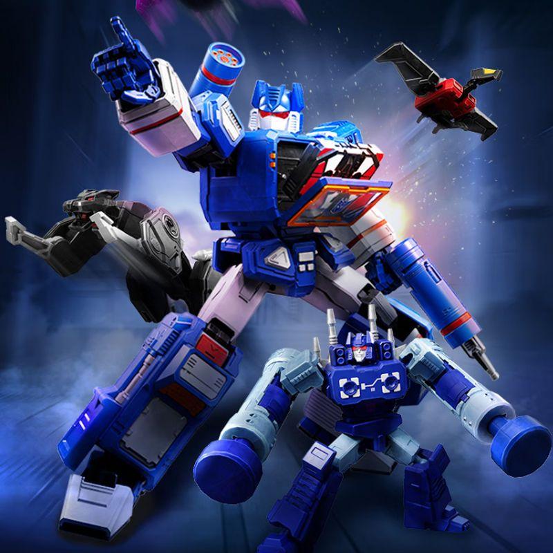 布鲁可 トランスフォーマーサウンドウェーブ　 レジェンド版　プラモデル