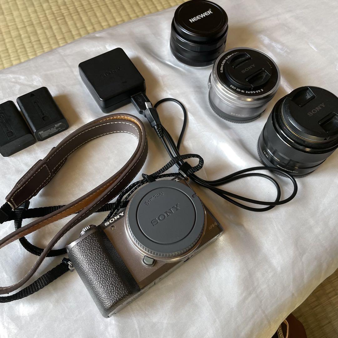 ※テイラー【SONY】a5100 ボディ＋レンズ3本セット