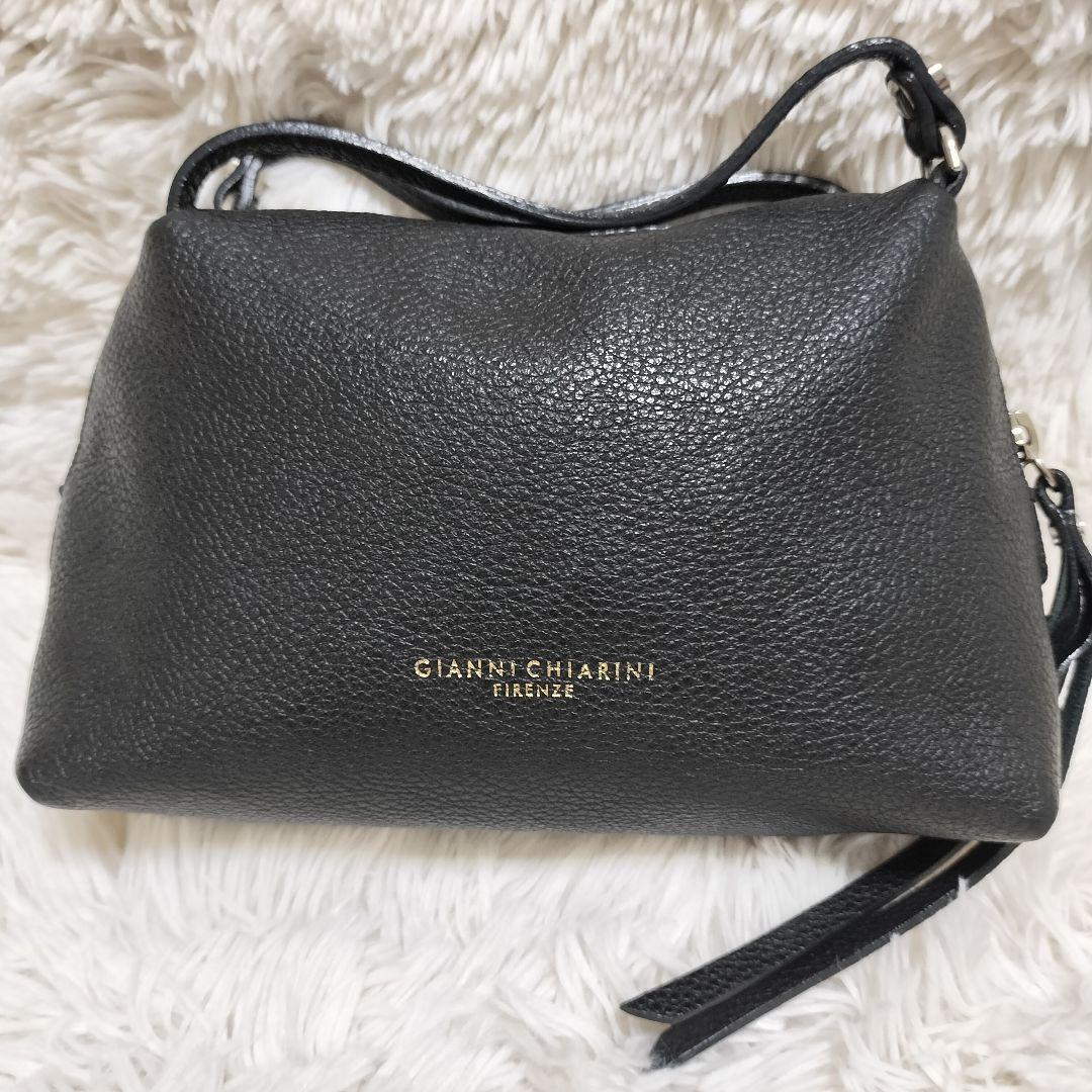 ジャンニキャリーニ ショルダーバッグ 2way アリファS 美品