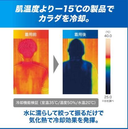 ZAMST COOL SHADER アクティブベスト 冷感ポンチョ ザムスト