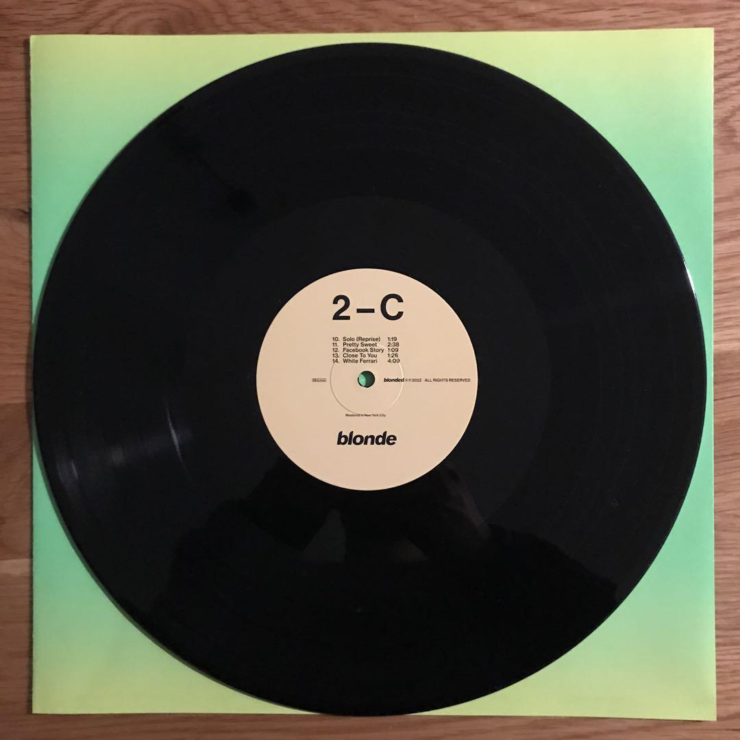 Frank Ocean – Blonde アナログレコード LP 洋楽