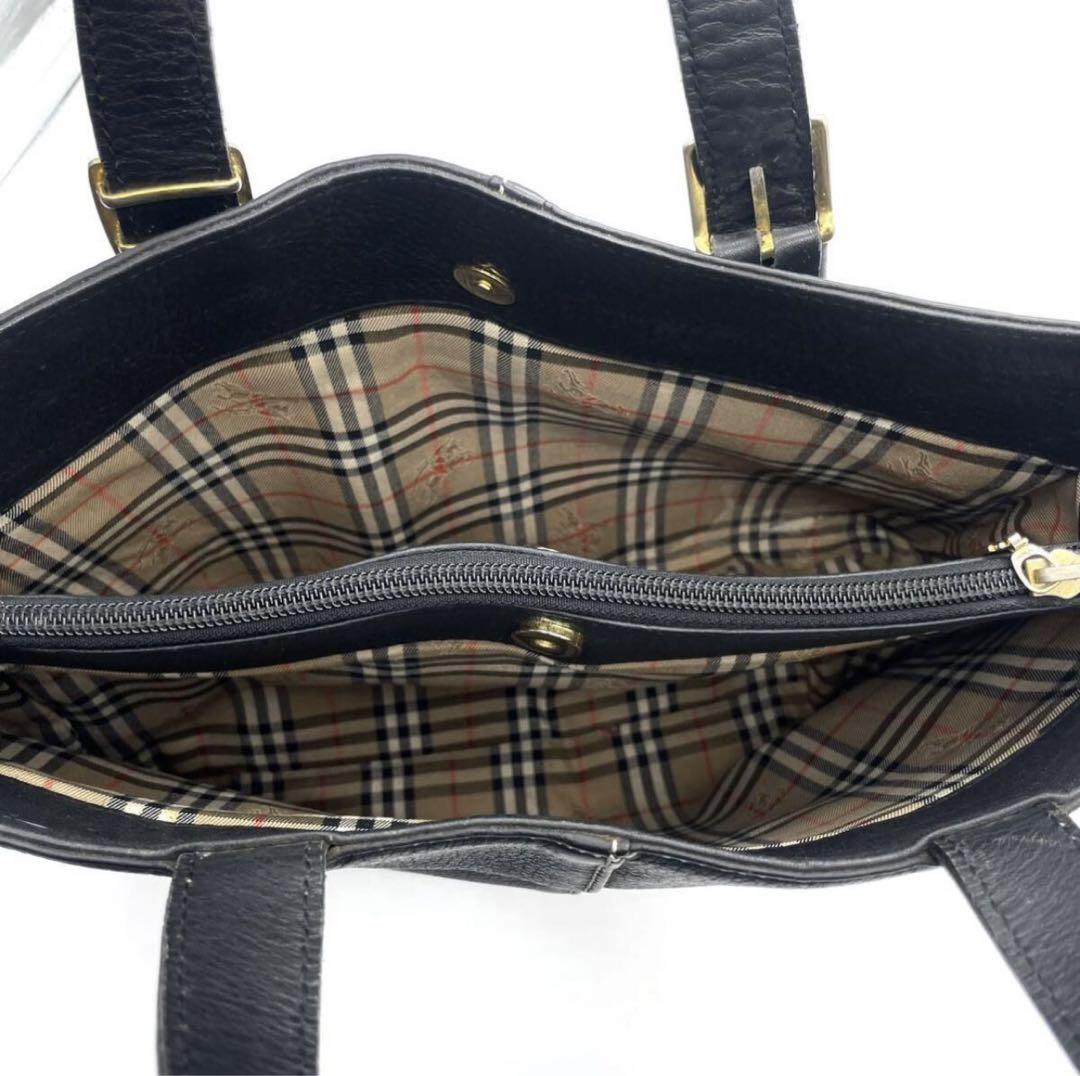 BURBERRYバーバリーノバチェック トートバッグ ワンハンドル A4