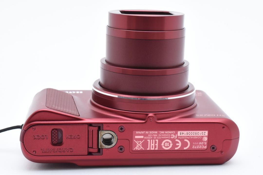 【美品】キャノン Canon PowerShot SX720 HS レッド