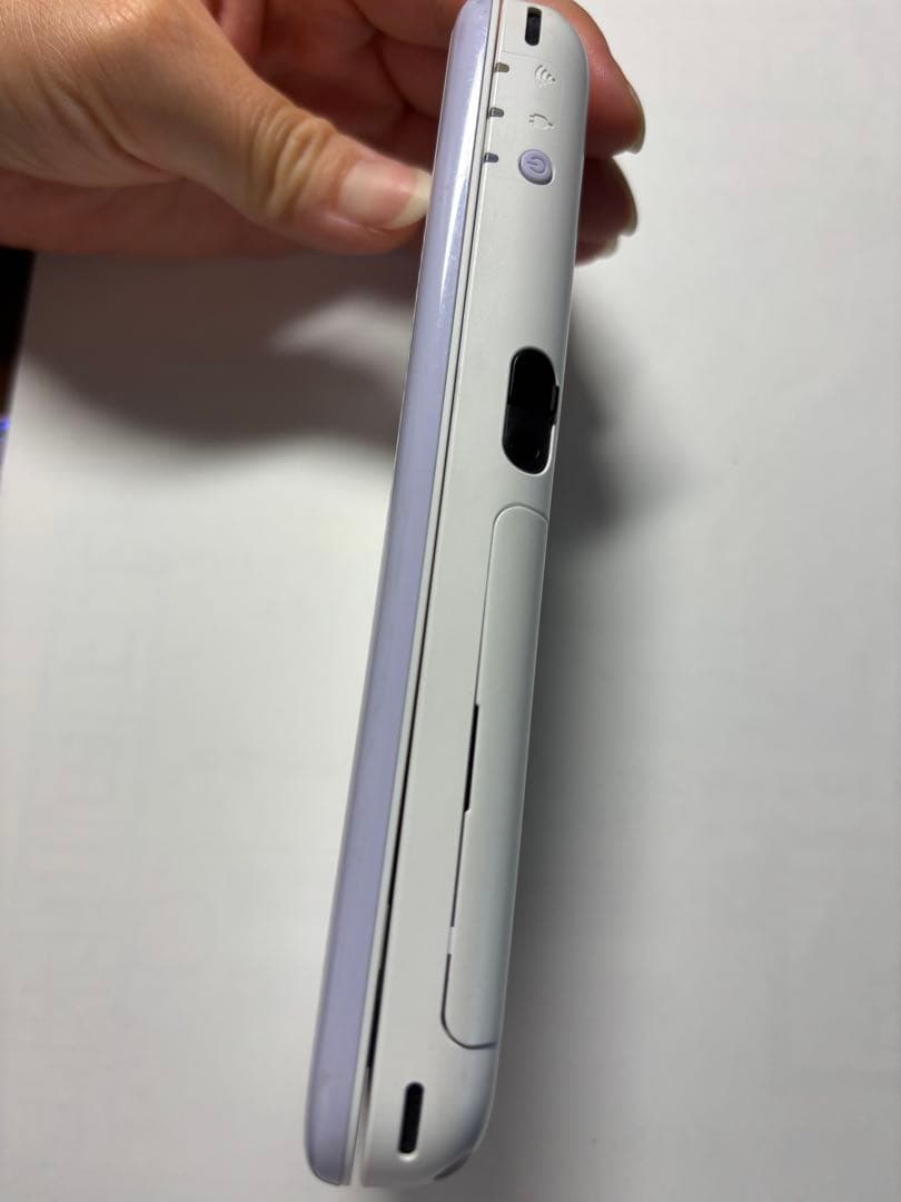 LL ホワイト×ラベンダーやや傷や汚れあり