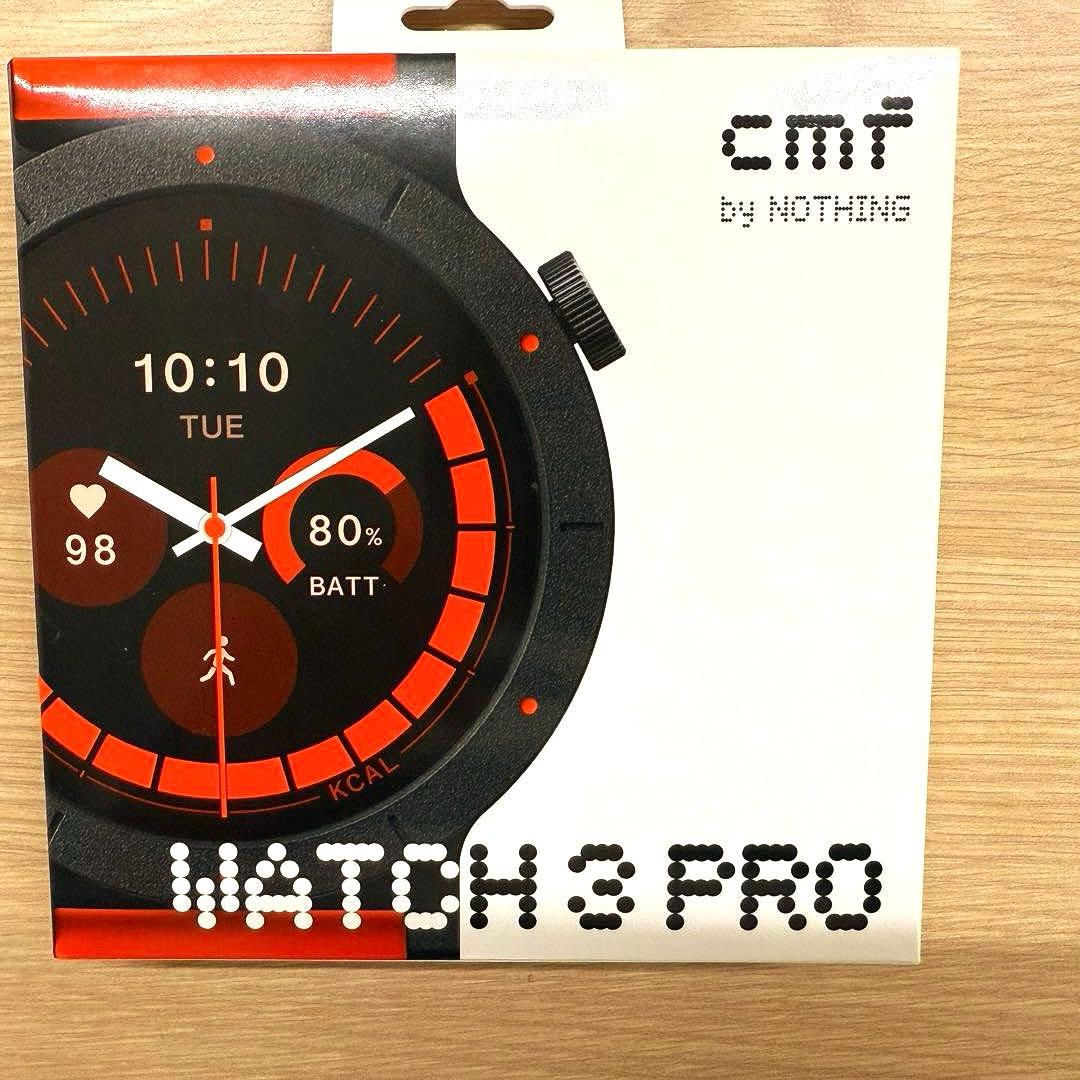 超美品CMF by Nothing Watch 3 Pro スマートウォッチ