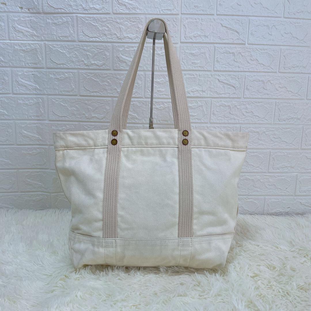 ポロラルフローレン POLOワッペン　キャンバス トートバッグ　シンプルデザイン