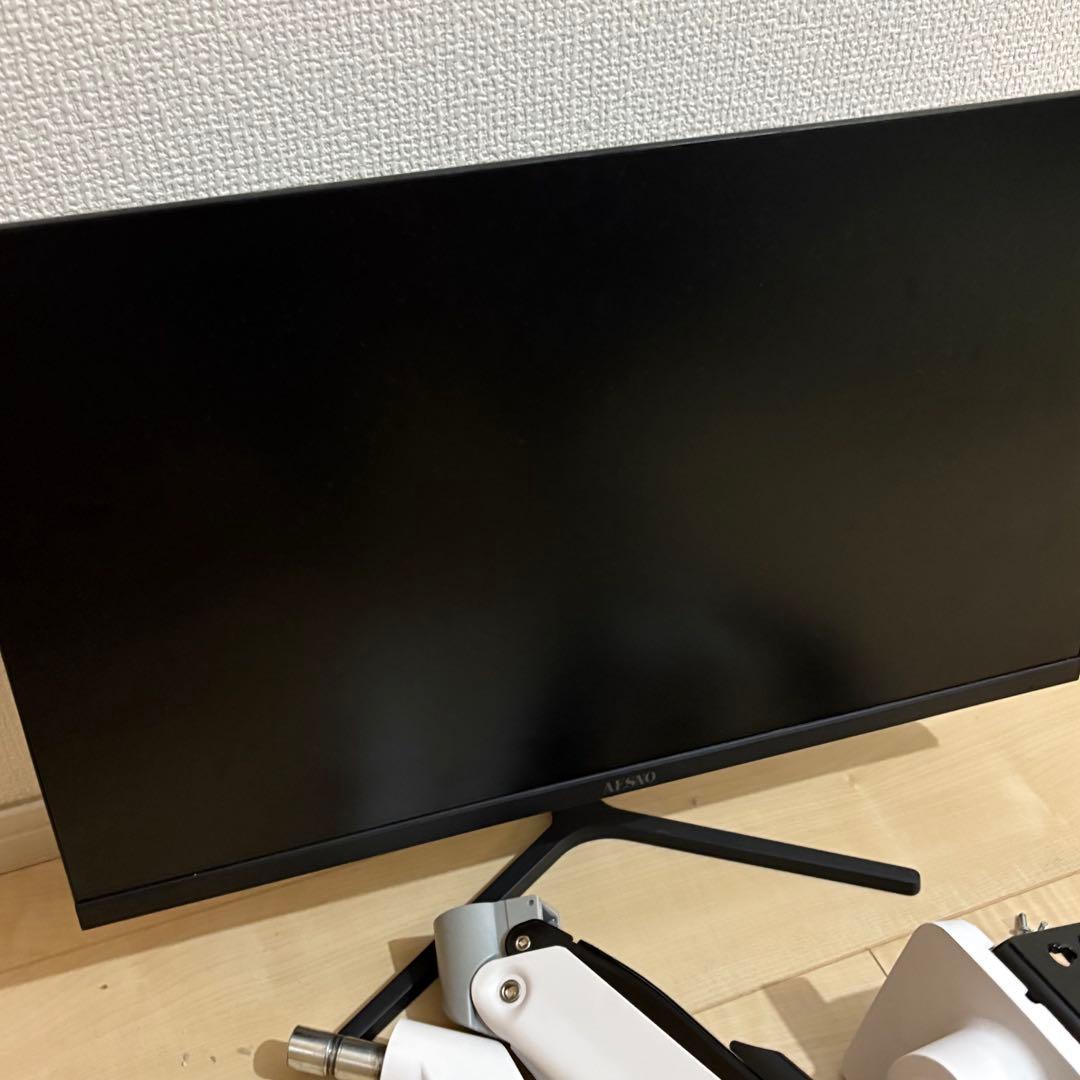 AESNO ゲーミングモニター 180hz 無料アームスタンド目立った傷や汚れなし WWW_MEBLE-SODAR_PL