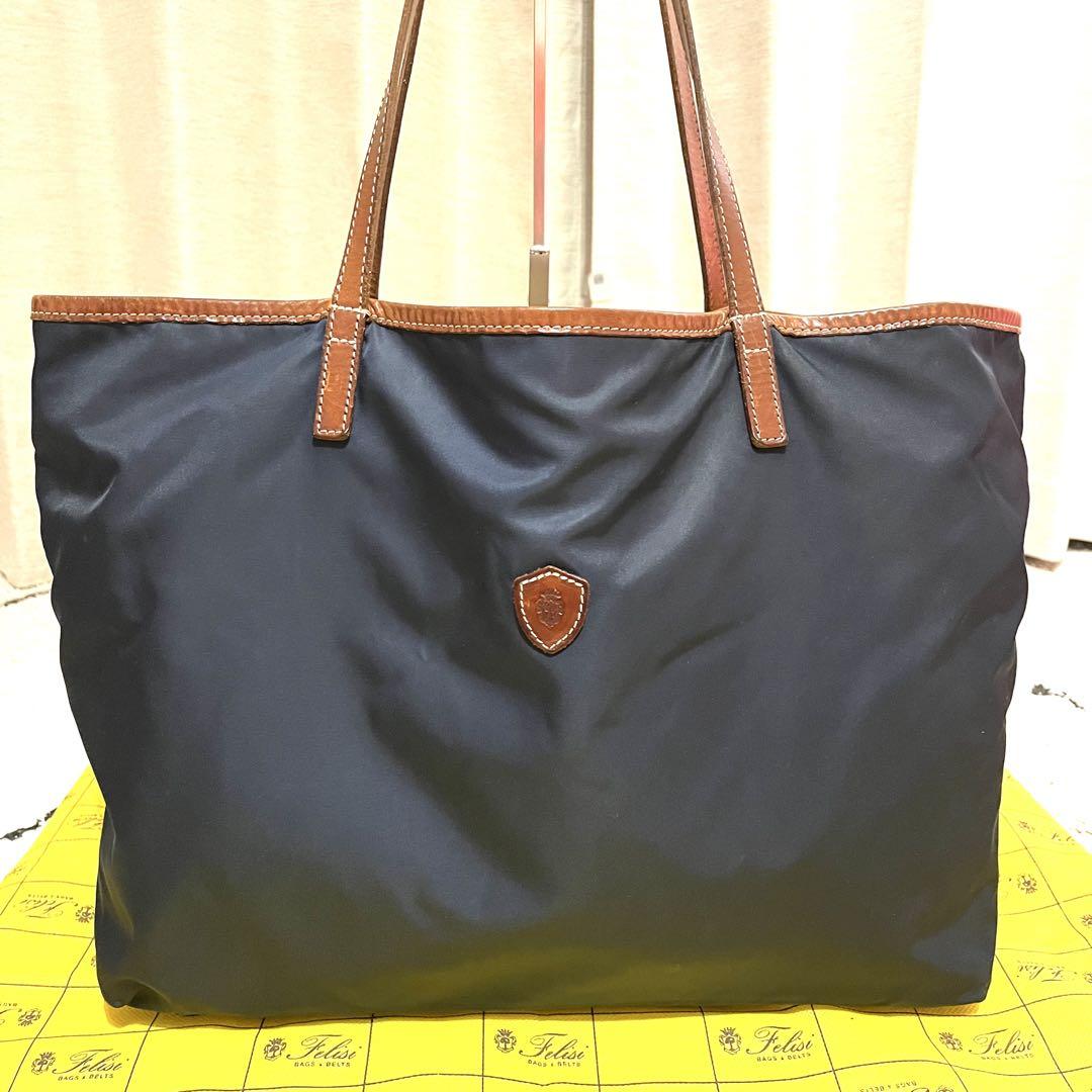 【美品】Felisi　フェリージ　トートバッグ　11-91　リバーシブル