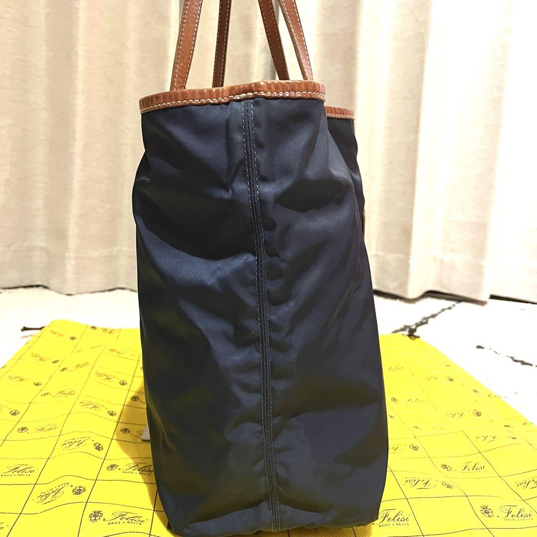 【美品】Felisi　フェリージ　トートバッグ　11-91　リバーシブル